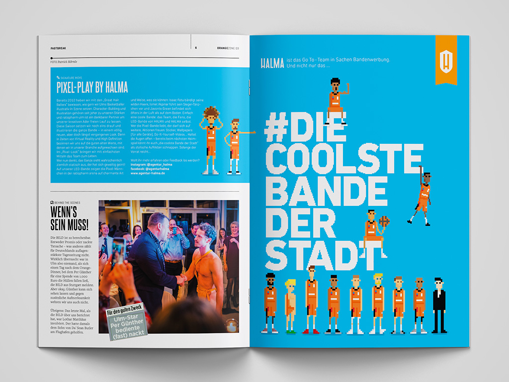 Als Anzeige kombiniert mit unserem SignatureMove im OrangeZone.mag