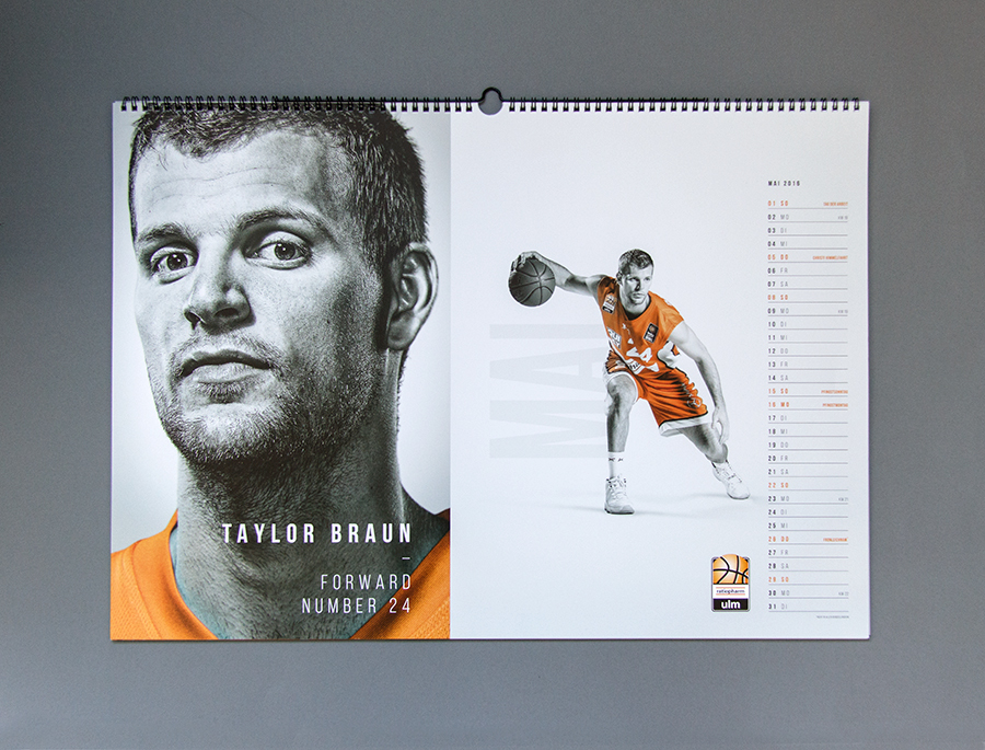 Bbu 01 Gmbh Wandkalender Mit Den Ulmer Basketballern (2)