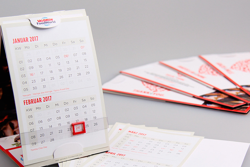 Salomon Foodworld Gmbh Mailing Jahresabschlusskarte Mit Tischkalender Halma (5)