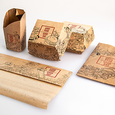 Themenbild Snack Verpackungsdesign